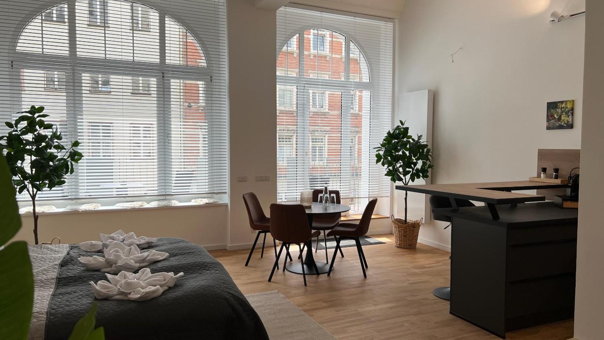 Neu! City-Loft-Apartment Im Goethe Palais I 5P I Lift I Parkplatz I Zentrum I Helios Aue  Exterior photo